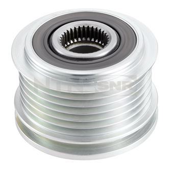 SNR ALTERNATÖR KASNAĞI RULMANLI C MAX-FOCUS FOCUS II-FUSION-KUGA I-VOLVO C30-S40-V50 1.6-2.0 GIULIETTA 10> 500L 12> DOBLO 10> DUCATO 11> FREEMONT 11> RENEGADE 14> 1.6D MJET 2.0D MJET GRAND CHEROKEE IV 1 OEM: 8666579-51808561-3M5T10300PB - SNR GA75205 kodlu oto yedek parça görseli