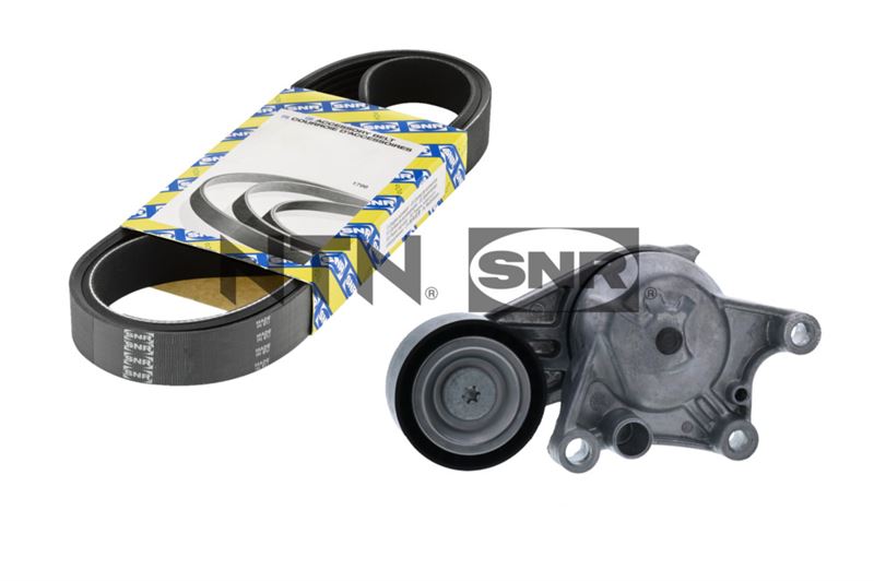SNR ALTERNATÖR GERGİ KİTİ 6PK962 COMBO E-CROSSLAND-GRANDLAND-PARTNER-BERLINGO-RIFTER-P208-P308-P508- P2008-P3008-P5008-C3-C4-C5-DS3-DS4-DS5 DV6 1.6 BlueHDI START STOPLU OEM: 1611503880-1611503780-9803580580 - SNR KA85950 kodlu oto yedek parça görseli