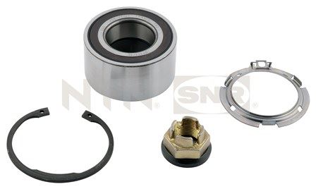 SNR TEKER RULMANI ON MERCEDES CITAN W415 . RENAULT MEGANE CLIO CAPTUR KANGOO LOGAN SANDERO / NISSAN MICRA K12 03-10 / NOTE E11 06-12 ABS LI OEM: A4153340700-7701207677-40210AX000 - SNR R155.75 kodlu oto yedek parça görseli