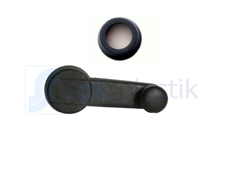 SPK CAM AÇMA KOLU PULLU SİYAH R9-R12-TOROS 7704001315-7704003710-7702252802 OEM: 7704001315-7704003710-7702252802 - SPK 164-S kodlu oto yedek parça görseli