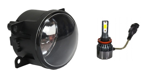 SPK SİS FARI SAĞ-SOL LED XENON AMPÜLLÜ FLUENCE-MGN II-III-KNG-MASTER-LOGAN-P107-P207-P307-P407-P607 ASTRA G -VECTRA C4-FOCUS II-III-FIESTA VI-C MAX-V363-VİTARA-SWİFT-NAVARA-DUSTER-SOLENZA-SANDERO 6206.39-8200074008-26155EB500 OEM: 6206.39-8200074008-26155EB500 - SPK 6222-LED kodlu oto yedek parça görseli