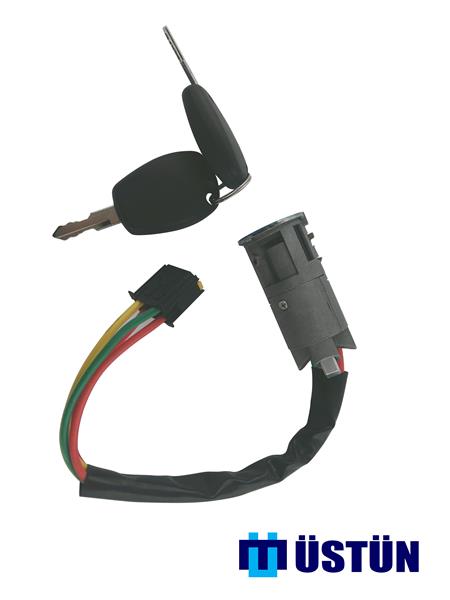 ÜSTÜN KONTAK ANAHTARI DACIA LOGAN / SANDERO RENAULT CLİO  - USTUN KTK140 kodlu oto yedek parça görseli