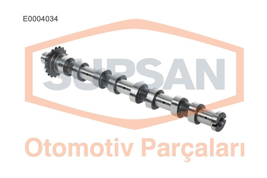 SUPSAN EKSANTRİK MİLİ EGSOZ P307 PARTNER Y.M 1.6 HDI-FORD FOCUS II 04 11 1.6 TDCI C-MAX 04 11 1.6 TDCI VOLVO C30 1.6D 06 12 S40 II 1.6D 06 12 S80 II 1.6D 10 12 V70 III 1.6 D 06 12 OEM: 0801.AH-1313805-3M5Q6A273AC-3071150 - SUPSAN E0004034 kodlu oto yedek parça görseli