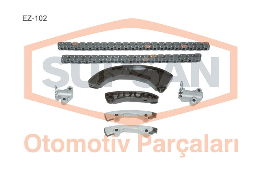 SUPSAN EKSANTRİK GERGİ KİTİ 8 PARÇA HYUNDAI ACCENT ERA-GETZ 1.5CRDİ 16V D4FA 243512A100-243872A300-243862A000 OEM: 243512A100-243872A300-243862A000 - SUPSAN EZ-102 kodlu oto yedek parça görseli