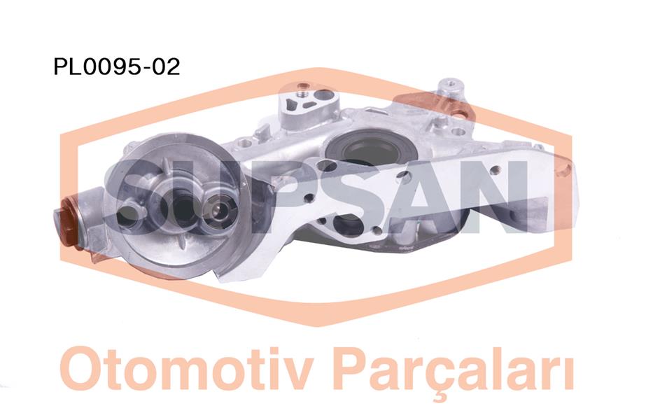 SUPSAN YAĞ POMPASI ASTRA F-VECTRA A 1.6-1.8-2.0-VECTRA B 1.6-CALIBRA A 2.0-OMEGA A 1.8-2.0-OMEGA B 2.0 OEM: 0646001-0646042-90442362 - SUPSAN PL0095-02 kodlu oto yedek parça görseli