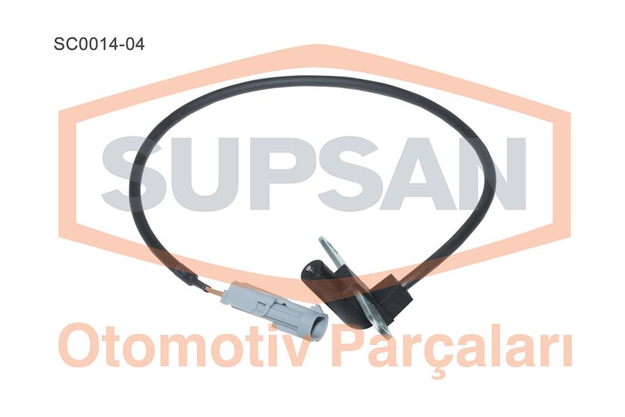 SUPSAN SENSÖR KRANK MİLİ POZİSYON RENAULT 19 II 1.7 F3N740 1.4 C3J710 - MEGANE I 1.6 K7M720 - 2.0 8V OEM: 7700728637-7700739794 - SUPSAN SC0014-04 kodlu oto yedek parça görseli