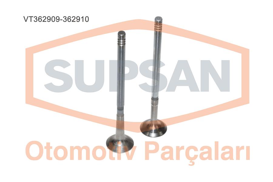 SUPSAN SUBAP EMME EGZOZ Euro5 DOBLO-PALIO-ALBEA-PUNTO-ASTRA J-CORSA D-E-MERIVA-COMBO 1.3 DMTJ-CDTI Z13CDTI IN-8/EX-8 20032-19 / 20033-19 55270167-55270169-55223835-55223836 OEM: 55270167-55270169-55223835-55223836 - SUPSAN VT362909-362910 kodlu oto yedek parça görseli