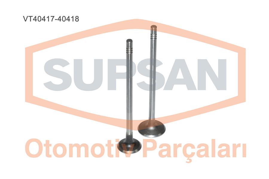 SUPSAN SUBAP EMME EGZOZ TWNG-CLIO-MODUS-SYMBOL-LOGAN 1.2 16V D4F 7701472986-7701473004-7701477194 OEM: 7701472986-7701473004-7701477194 - SUPSAN VT40417-40418 kodlu oto yedek parça görseli