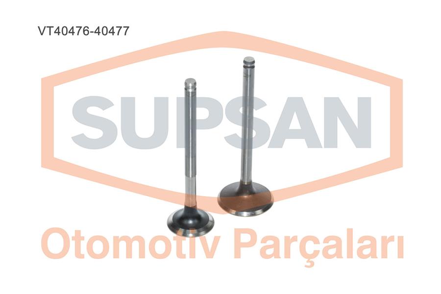 SUPSAN SUBAP EMME EGZOZ LGN-MGN 1.8-2.0 F3R 97 8V IN-4/EX-4 OEM: 7701468960-7701468961 - SUPSAN VT40476-40477 kodlu oto yedek parça görseli