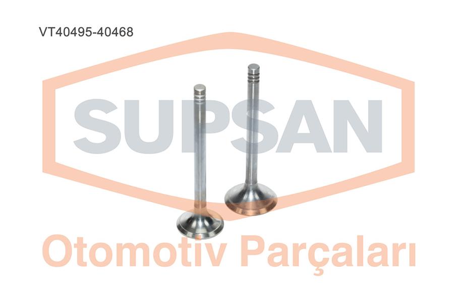 SUPSAN SUBAP EMME EGZOZ CONNECT 1.8TDCI 8V IN-4-EX-4 STD OEM: XS4Q6505AB-XS4Q6507AB-89FF6507FA - SUPSAN VT40495-40468 kodlu oto yedek parça görseli