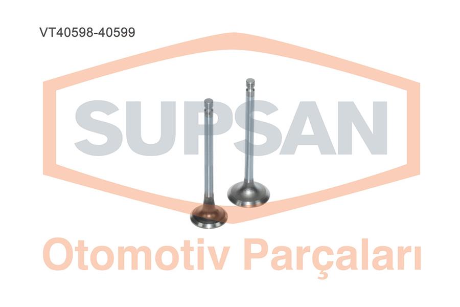 SUPSAN SUBAP EMME EGZOZ ELANTRA 1.6 16V/ACCENT ERA 1.4-1.6 16V 2221126600-2221226000 OEM: 2221126600-2221226000 - SUPSAN VT40598-40599 kodlu oto yedek parça görseli