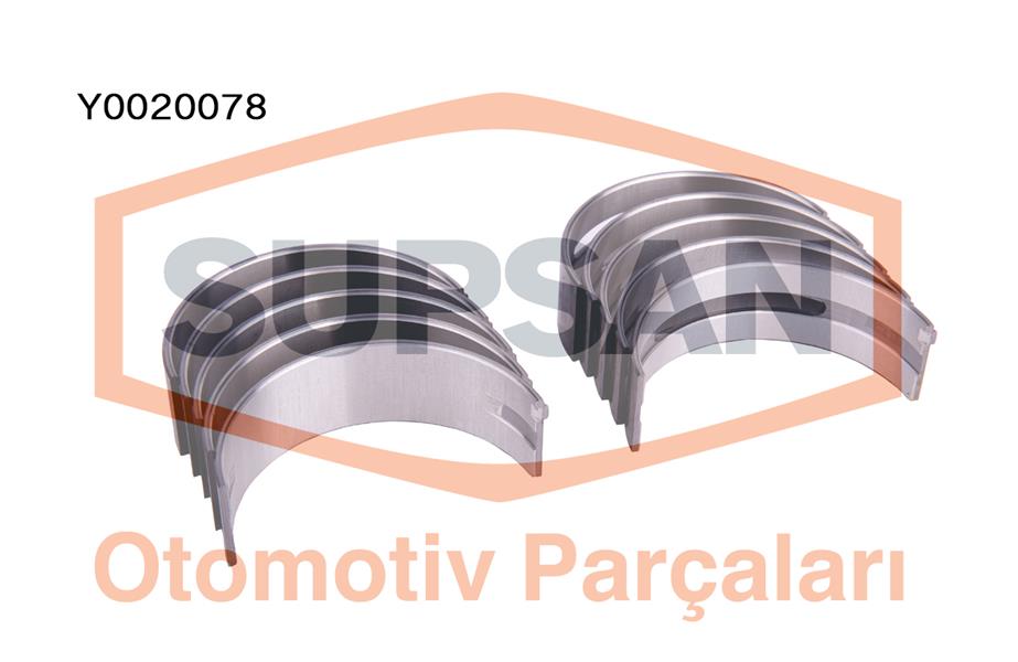 SUPSAN YATAK ANA HYUNDAİ STAREX 2.5 CRDI 16V ENG. D4CB OEM: 210204A920 - SUPSAN Y0020078 kodlu oto yedek parça görseli