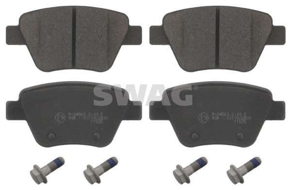 SWAG ARKA BALATA CADDY-GOLF6-JETTA-A3-OCTAVIA-SUPERB 10 0986TB3114 FEBI 16797 5K0698451-5K0698451A-2K5698451 OEM: 5K0698451-5K0698451A-2K5698451 - SWAG 30916797 kodlu oto yedek parça görseli