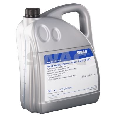 SWAG OTOMATIK SANZIMAN YAGI ATF 5LT MERCEDES AUDI BMW CITROEN FORD PEUGEOT RENAULT SEAT SKODA VW A0019892203-G052162A1-83229407858 OEM: A0019892203-G052162A1-83229407858 - SWAG 30929738 kodlu oto yedek parça görseli