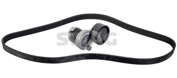 SWAG V KAYIŞ SETİ RENAULT CLIO V 19 CAPTUR II 20 MEGANE IV 16 KADJAR 18 EXPRESS 23 DACIA DUSTER II 18 DOKKER 18 1.5blue dCi EURO 6 OEM: 117203945R - SWAG 33103943 kodlu oto yedek parça görseli