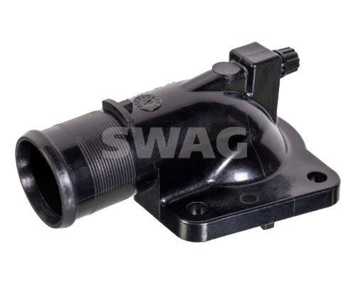 SWAG TERMOSTAT YUVASI FLANŞI PARTNER-BERLINGO-P206-P307-P406-BOXER-JUMPER-EXPERT-C5-XSARA-JUMPY 2.0 HDI OEM: 1336.R9-9633700080 - SWAG 33107682 kodlu oto yedek parça görseli