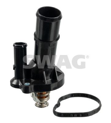 SWAG TERMOSTAT 82 C LAND ROVER FREELANDER L359 ROVER RANGE EVOQUE L538 . JAGUAR XJ X351 XE X760 OEM: LR027158-JDE28115 - SWAG 33108393 kodlu oto yedek parça görseli