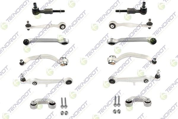 TEKNOROT SALINCAK ÖN TAKIM SETİ KOMPLE VW PASSAT IV 96-00 PASSAT V 3B3 00-05 A4 8E2.B6 00-04 8D0498998 OEM: 8D0498998 - TEKNOROT A-555 kodlu oto yedek parça görseli