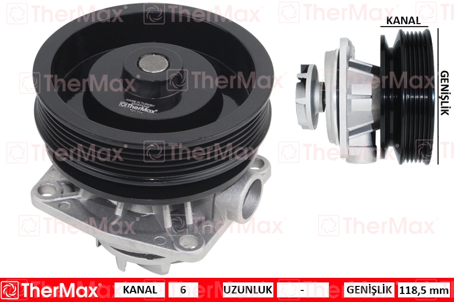 THERMAX DEVİRDAİM TMPR-TİPO-UNO-SLX PA552 T 46437912-46437916-7750698 OEM: 46437912-46437916-7750698 - THERMAX T01.111 kodlu oto yedek parça görseli