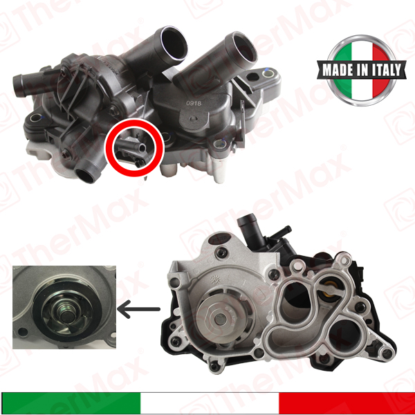 THERMAX DEVİRDAİM ARTEON 1.5 BEETLE CADDY GOLF VII 1.2 1.4 16V 16 OEM: 04E121600AD-04E121600H-04C121600K - THERMAX T01.265 kodlu oto yedek parça görseli