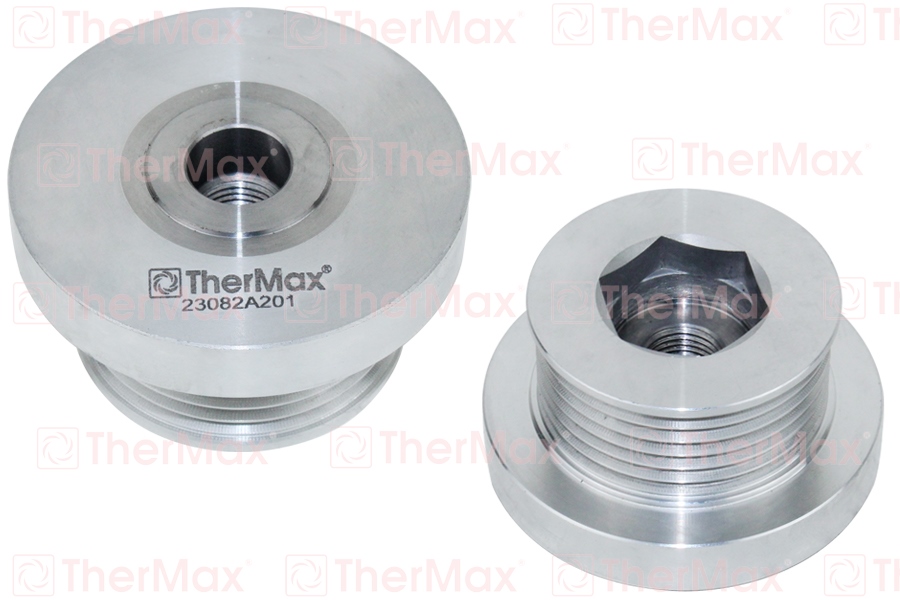 THERMAX ALTERNATÖR KASNAĞI CLIO II-MGN-KNG-SCENIC K4M-K4J-K9K-F4P 6 KANAL RULMANSIZ SABİT 7701477689-7700110616 OEM: 7701477689-7700110616 - THERMAX T03.105 kodlu oto yedek parça görseli