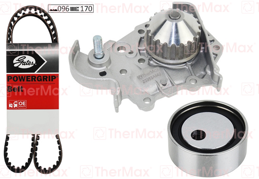 THERMAX DEVİRDAİMLİ EKSANTRİK GERGİ KİTİ RENAULT CLIO II 01 KANGOO 97 MEGANE 96 DACIA LOGAN 04 SANDERO 08 SOLENZA 04 1.4-1.6 E7J-K7J-K4M 7701472725-7701477024-1680600QBA OEM: 7701472725-7701477024-1680600QBA - THERMAX T15.125 kodlu oto yedek parça görseli