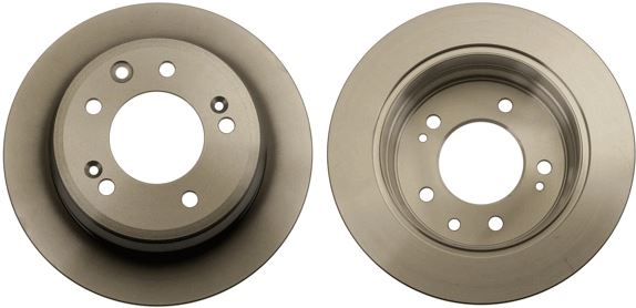 TRW ARKA FREN AYNASI HYUNDAI İ30 07-11 -İX35 10 KIA CEED-PRO CEED 08-13 -SPORTAGE 10 262x10x76 5-2-1D OEM: 584111H100-584111H300 - TRW DF6123 kodlu oto yedek parça görseli