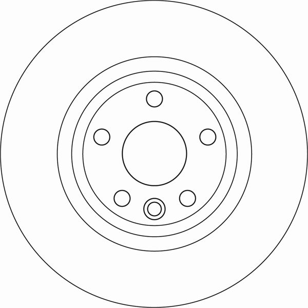 TRW FREN DISKI ARKA KAPLAMALI DISCOVERY SPORT 14 JAGUAR XF II X260 15 XE X760 15 E-PACE X540 17 OEM: J9C1168-T4N1742-LR061388 - TRW DF6947 kodlu oto yedek parça görseli