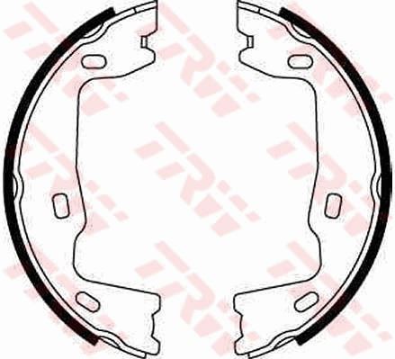 TRW ARKA PABUÇ BALATA VECTRA A 88-95 VECTRA B 95-03 OMEGA 91-97 ASTRA F 91-98 160x25 OEM: 1605938-90512907-90509606 - TRW GS8223 kodlu oto yedek parça görseli