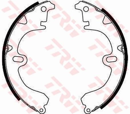 TRW ARKA PABUÇ BALATA COROLLA 83-92 GS8224 OEM: 0449501011-94840683 - TRW GS8224 kodlu oto yedek parça görseli