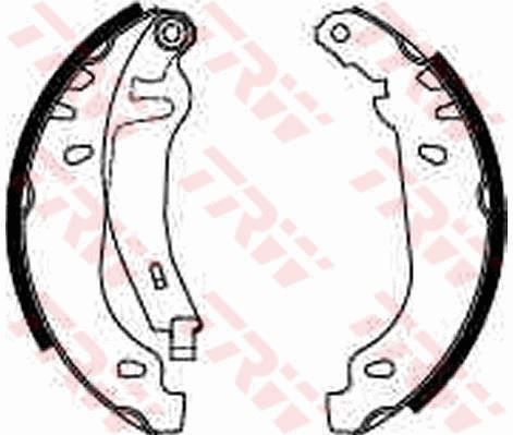TRW ARKA PABUÇ BALATA XSARA 1.5D 1.6 1.8 D 1.9D 97-00 ZX 91-97 306 1.4 1.6 1.8 2.0 93-01 180x31 OEM: 4241.L4-4241.G3-4241L4-95659470 - TRW GS8531 kodlu oto yedek parça görseli