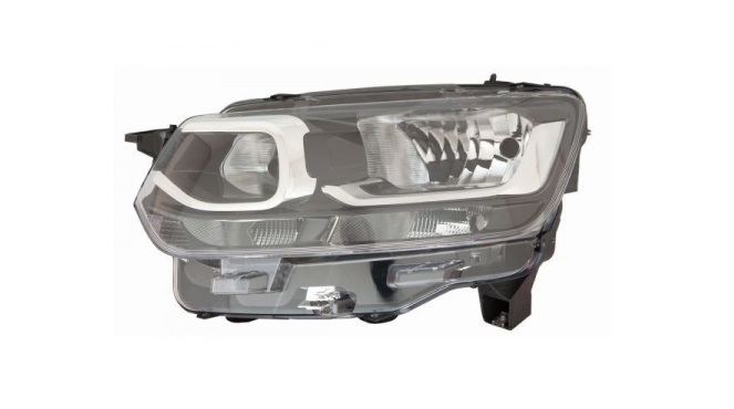 TYC SOL FAR CITROEN BERLINGO 18 HALOJEN - GÜNDÜZ FARLI 20-H842-05-2B 9816824880 OEM: 9816824880 - TYC CIT10BE011 kodlu oto yedek parça görseli