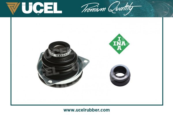 UCEL AKS KÖRÜĞÜ İÇ SOL INA RULMANLI DIŞ SACLI Y.M. RENAULT CLIO I B-C57 5-357 1.2-1.4-1.8-1.9 D 7701470567-7700871011-7700462100 OEM: 7701470567-7700871011-7700462100 - UCEL S10202B kodlu oto yedek parça görseli