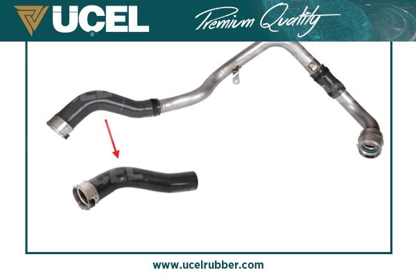 UCEL TURBO HORTUMU METAL BORU HARİÇ DACIA DUSTER 1.5 DCI OEM: 144608245R - UCEL S15156 kodlu oto yedek parça görseli