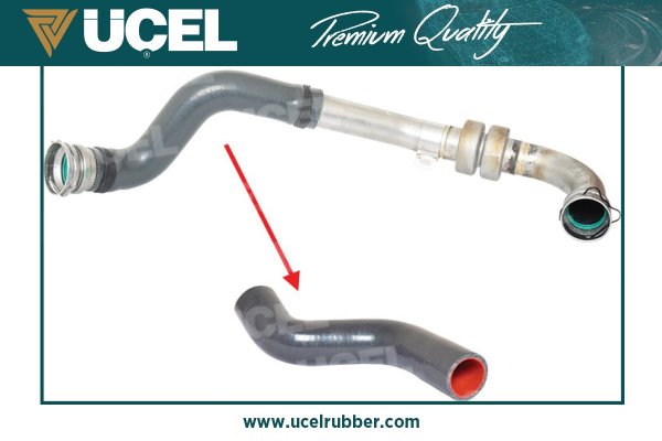 UCEL TURBO HORTUMU METAL BORU HARİÇ RENAULT FLUENCE L30 1.5 DCI L30A 8200760281 OEM: 8200760281 - UCEL S15907 kodlu oto yedek parça görseli