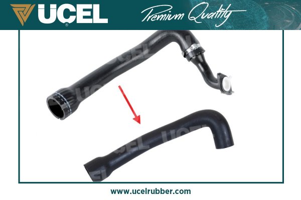 UCEL TURBO HORTUMU METAL PARÇA HARİÇ FIAT DOBLO COMBI VAN 263 1.3 MJT OEM: 51832979-52008378-51984102 - UCEL S35659 kodlu oto yedek parça görseli