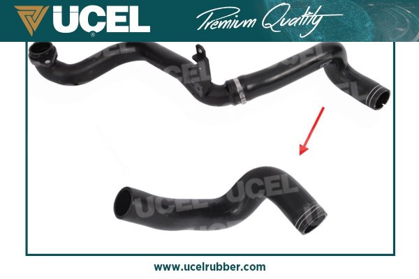 UCEL TURBO ÇIKIŞ HORTUMU PEUGEOT BIPPER-CITROEN NEMO-FIAT FIORINO 1.3 HDI PLASTİK PARÇA HARİÇ 0382.RC-1626514080-52078678 OEM: 0382.RC-1626514080-52078678 - UCEL S35841 kodlu oto yedek parça görseli