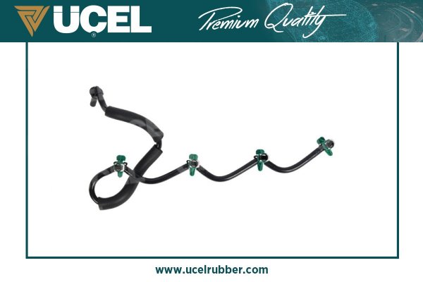 UCEL ENJEKTÖR GERİ DÖNÜŞ YAKIT HORTUMU P207-P208-P308-P508-P2008-P3008-P5008-PARTNER-BERLINGO-C3-C4-C5- DS3-DS4-DS5 1.6 HDI OEM: 1574.HX-1574.CC - UCEL S52555 kodlu oto yedek parça görseli