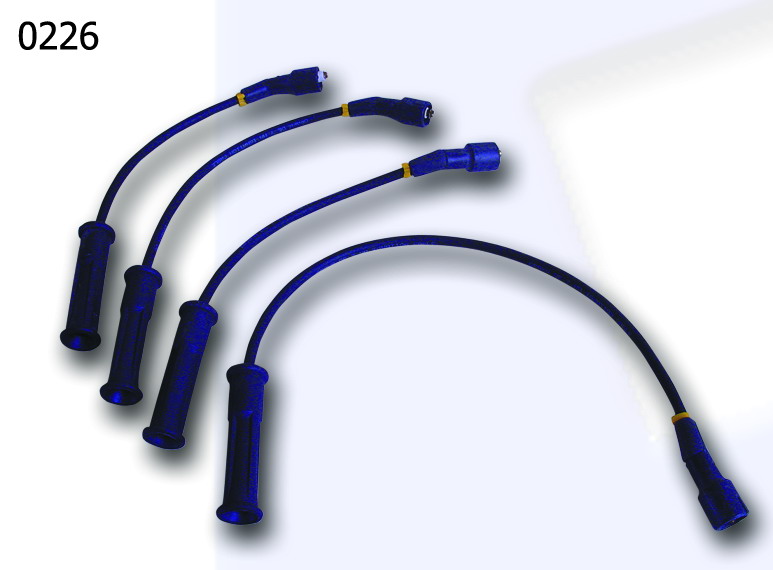 UNUVAR BUJİ KABLO TK.MGN-R19-CLIO HB 1.6 ENJ 97-98 K7M 7700273226 OEM: 7700273226 - UNUVAR 0226 kodlu oto yedek parça görseli