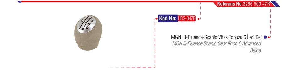 URS VİTES TOPUZU MGN III- FLUENCE BEJ 328650047R OEM: 328650047R - URS 047R kodlu oto yedek parça görseli