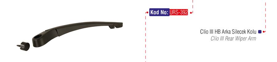 URS ARKA SİLECEK KOLU CLIO III 7701059392 OEM: 7701059392 - URS 392 kodlu oto yedek parça görseli