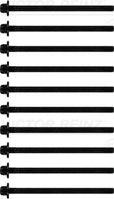 V.REINZ SİLİNDİR KAPAK CİVATASI 10 ADET CORSA B-C-D ASTRA G-H MERİVA A-TIGRA A-B 1.0-1.2-1.4 XE-XEL-XEP 607926-5607937-24454151-90529537 OEM: 607926-5607937-24454151-90529537 - V.REINZ 143213201 kodlu oto yedek parça görseli