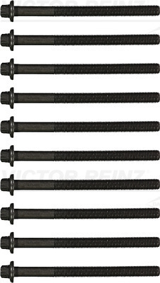 V.REINZ SİLİNDİR KAPAK CİVATA SAPLAMA SETİ P206-P307-P406-P607-P807-EXPERT-JUMPY-XSARA-C4-C5-C8 2.0 EW10J 4 1.8 EW7J4 OEM: 0204.93-0204.A7 - V.REINZ 143223401 kodlu oto yedek parça görseli