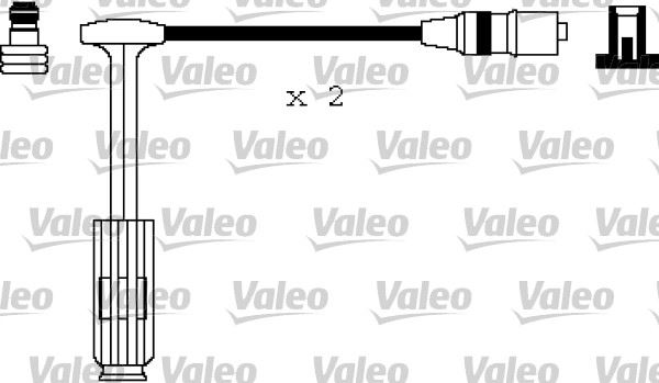 VALEO ATESLEME KABLOSU SETI MERCEDES M111 W202 S202 C208 A208 W210 S210 W163 R170 A1101591818 OEM: A1101591818 - VALEO 346145 kodlu oto yedek parça görseli