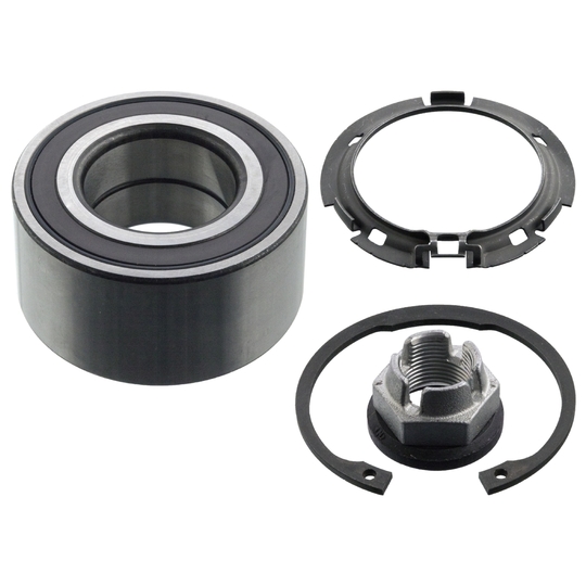 VALEO TEKER RULMANI ON MERCEDES CITAN W415 . RENAULT MEGANE CLIO CAPTUR KANGOO LOGAN SANDERO / NISSAN MICRA K12 03-10 / NOTE E11 06-12 ABS LI OEM: A4153340700-7701207677-40210AX000 - VALEO 502501 kodlu oto yedek parça görseli