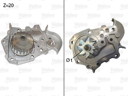 VALEO DEVİRDAİM MGN-R19 1.6 ENJ CLIO SYMOL 1.4 K7M-LOGAN-SANDERO 1.4i-1.6i-QASHQAI 1.6 7700861686-1307700QAD 7701478018-8200146298-8201033237 OEM: 7701478018-8200146298-8201033237 - VALEO 506573 kodlu oto yedek parça görseli