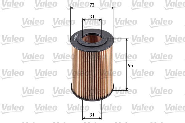VALEO YAG FILTRESI MERCEDES OM642 W203 W204 C219 C218 W211 W212 OEM: A6421800009 - VALEO 586548 kodlu oto yedek parça görseli