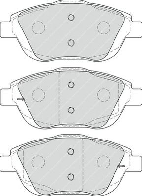 VALEO ÖN FREN BALATASI CORSA F 19> CROSSLAND 17> MOKKA 20> C3 II-III-AIRCROSS 09> C4 14> 208 19> 2008 19> DS3 15> 15 İNÇ 283mm OEM: 9866880680-1647863580-1617293780 - VALEO 670334 kodlu oto yedek parça görseli
