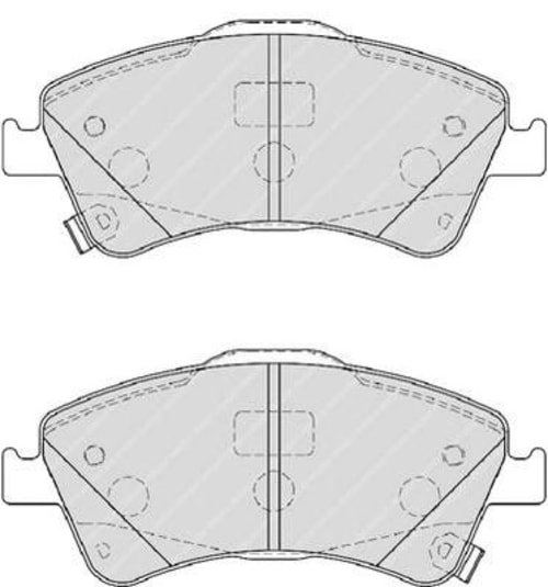 VALEO ÖN BALATA AURIS-COROLLA 2.0D-4D-2.2D 07 AVENSIS-VERSO 1.6-1.8-2.0-2.0D-4D 09 COROLLA 1.4D-4D 09 0446502280-044650F010-WVA24203 OEM: 0446502280-044650F010-WVA24203 - VALEO 671059 kodlu oto yedek parça görseli