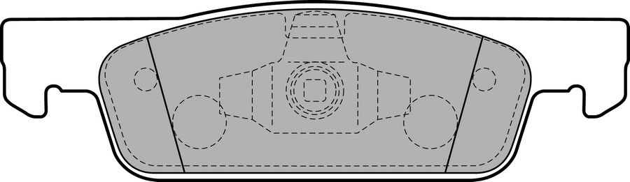 VALEO ÖN FREN BALATA RENAULT CLIO IV 12 DACIA LOGAN II 12 SANDERO II 12 OEM: 410602581R-410605612R-410605951R - VALEO 9001007 kodlu oto yedek parça görseli